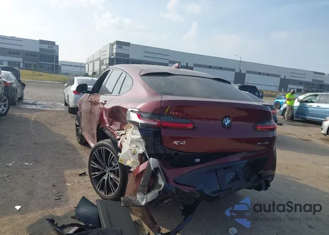 2026 BMW X4 xDrive30I z USA, uszkodzony, nr VIN 5UX33DT01S9223510